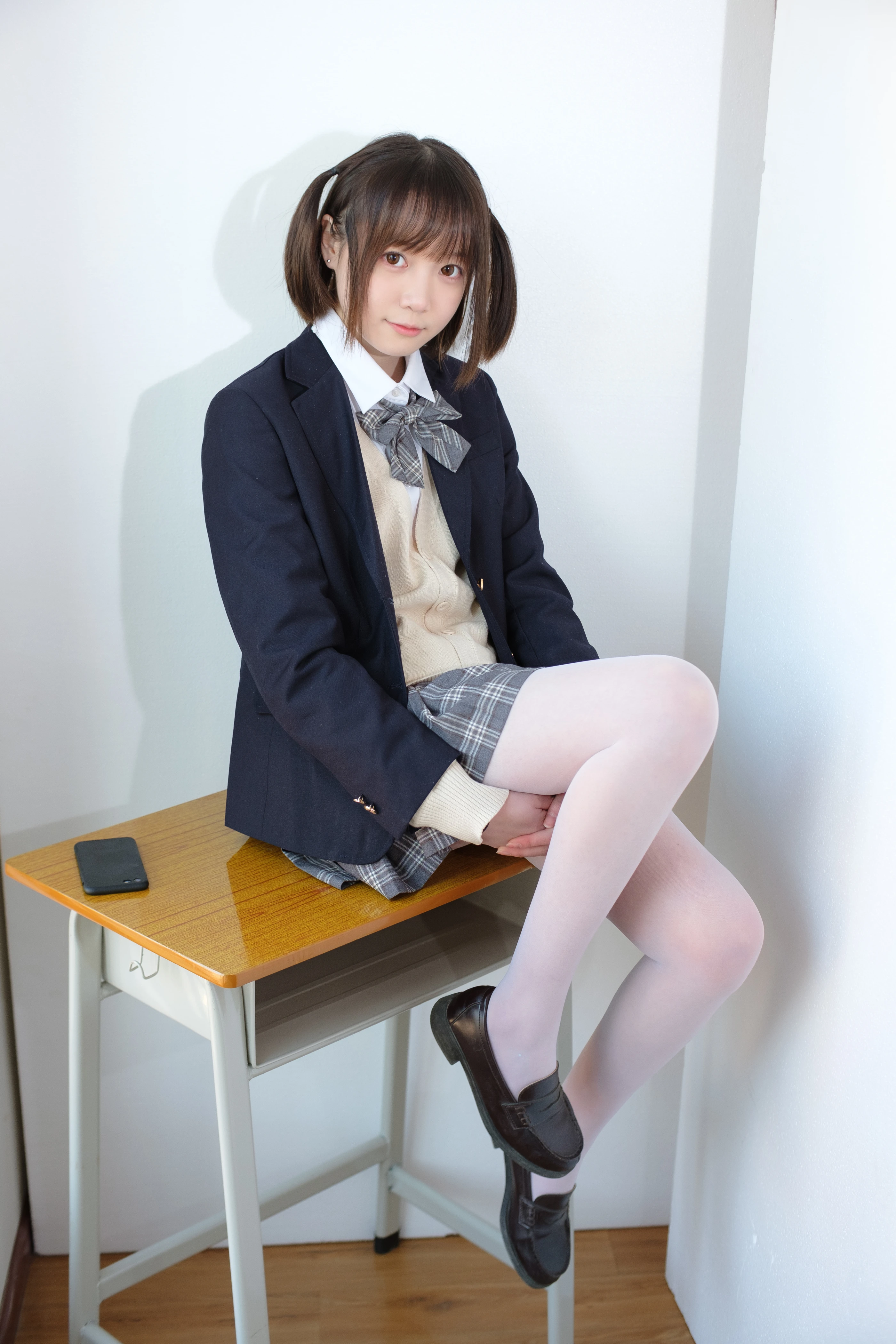 森萝财团 [X-010-SSR] JK校服白丝 [83P 1V]插图8